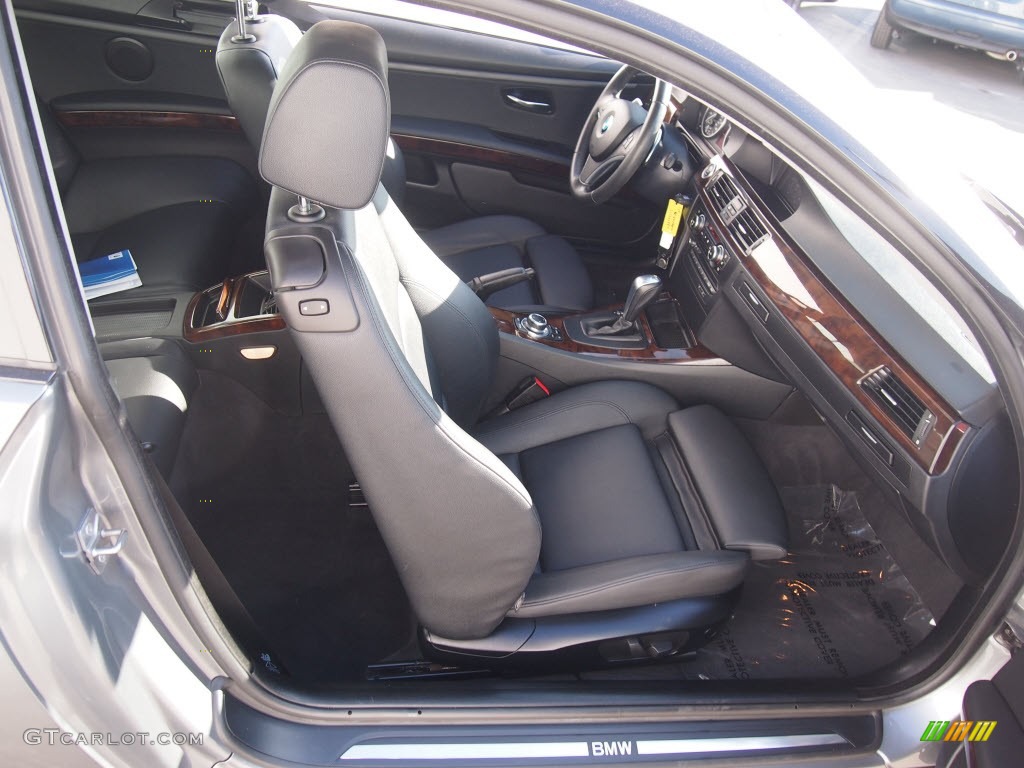 2011 3 Series 335i Coupe - Space Gray Metallic / Black photo #5