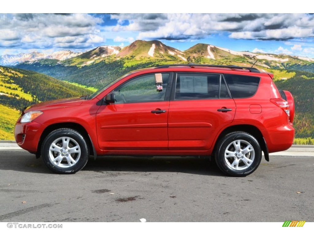 2009 RAV4 V6 4WD - Barcelona Red Metallic / Sand Beige photo #6