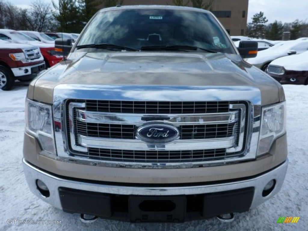 2014 F150 XL SuperCab 4x4 - Pale Adobe / Pale Adobe photo #7