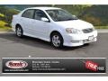 2003 Super White Toyota Corolla S  photo #1
