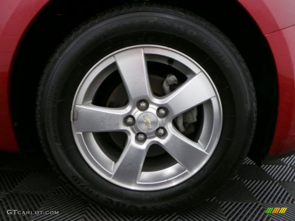 2012 Cruze LT - Crystal Red Metallic / Jet Black photo #30