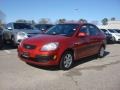 Tropical Red - Rio LX Sedan Photo No. 2