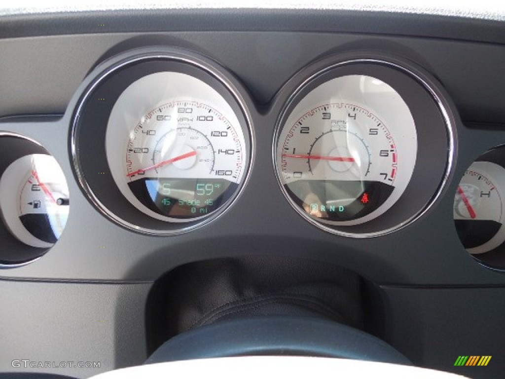 2014 Challenger R/T - Bright White / Dark Slate Gray photo #21