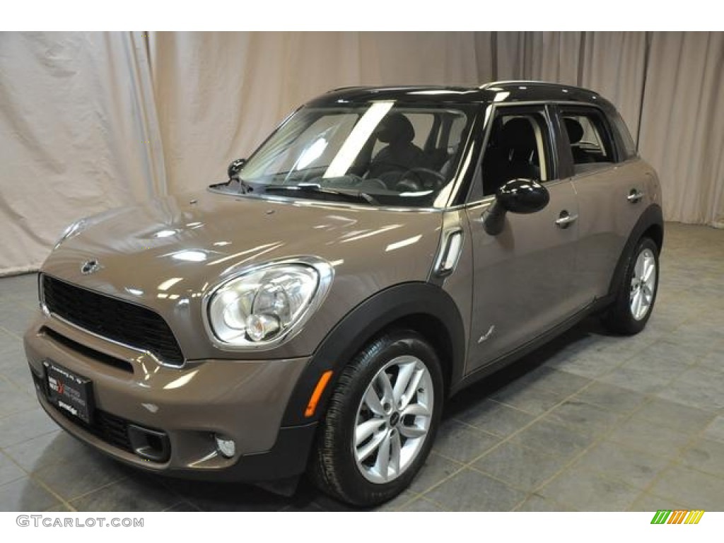 2011 Cooper S Countryman All4 AWD - Light Coffee / Light Tobacco Leather/Cloth photo #1