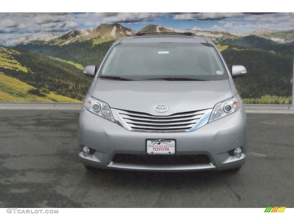 2014 Sienna Limited AWD - Silver Sky Metallic / Light Gray photo #2