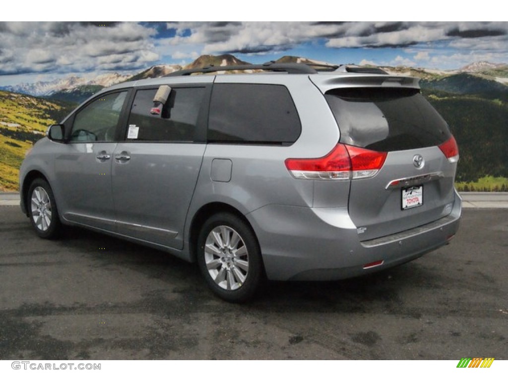 2014 Sienna Limited AWD - Silver Sky Metallic / Light Gray photo #3