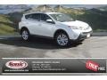 2014 Blizzard White Pearl Toyota RAV4 Limited AWD  photo #1