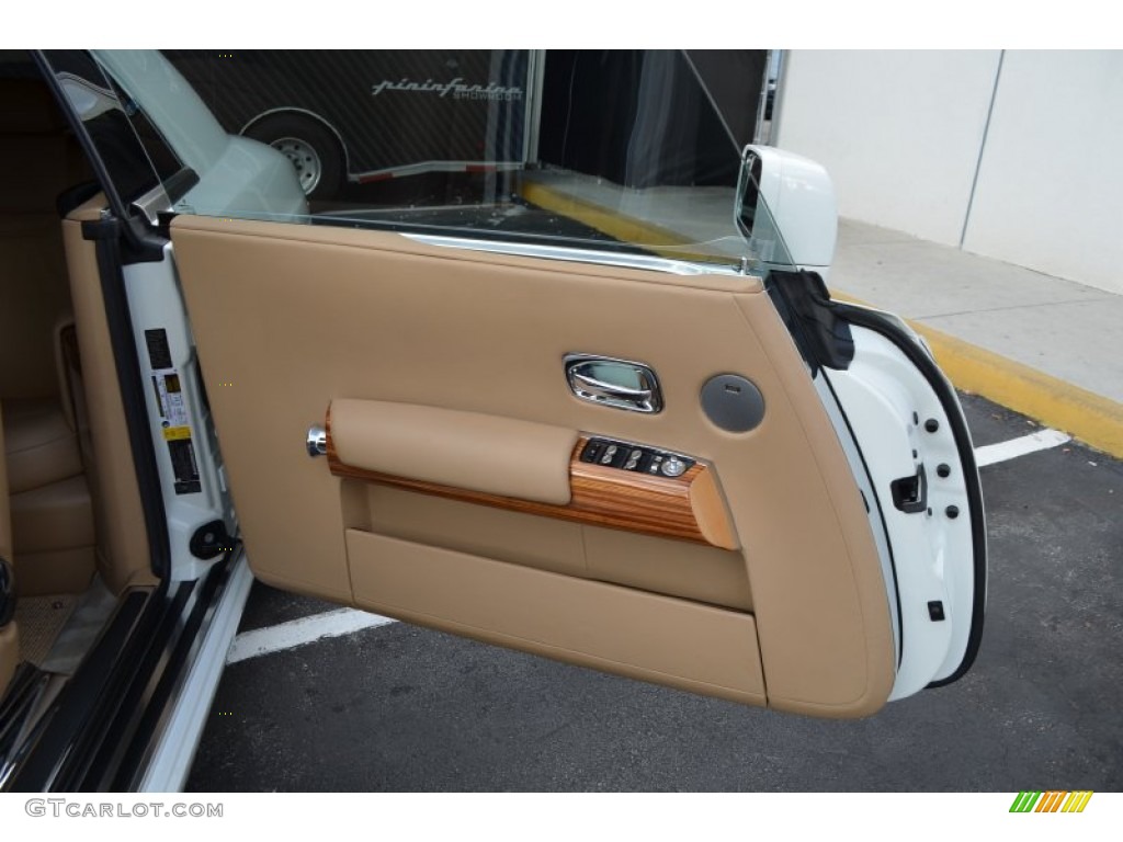 2009 Rolls-Royce Phantom Coupe Cornsilk Door Panel Photo #90635225