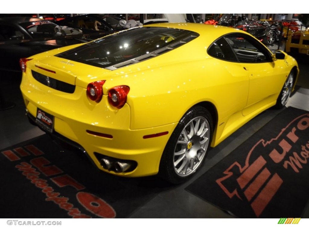 2005 F430 Coupe F1 - Yellow / Nero photo #6