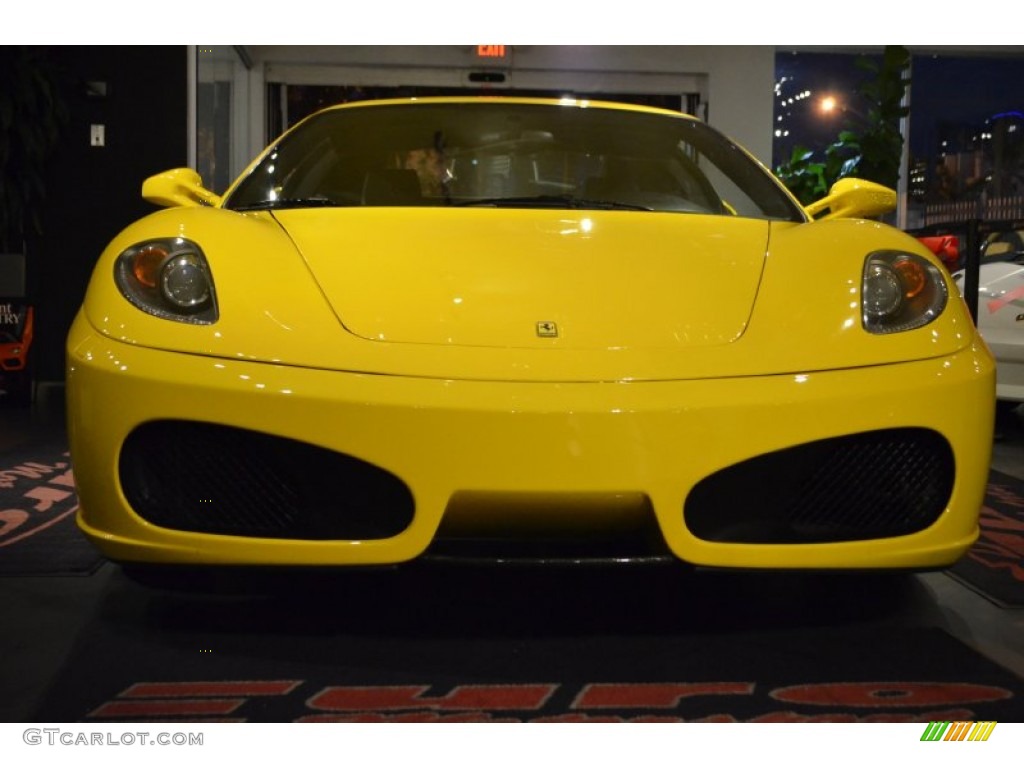 2005 F430 Coupe F1 - Yellow / Nero photo #14