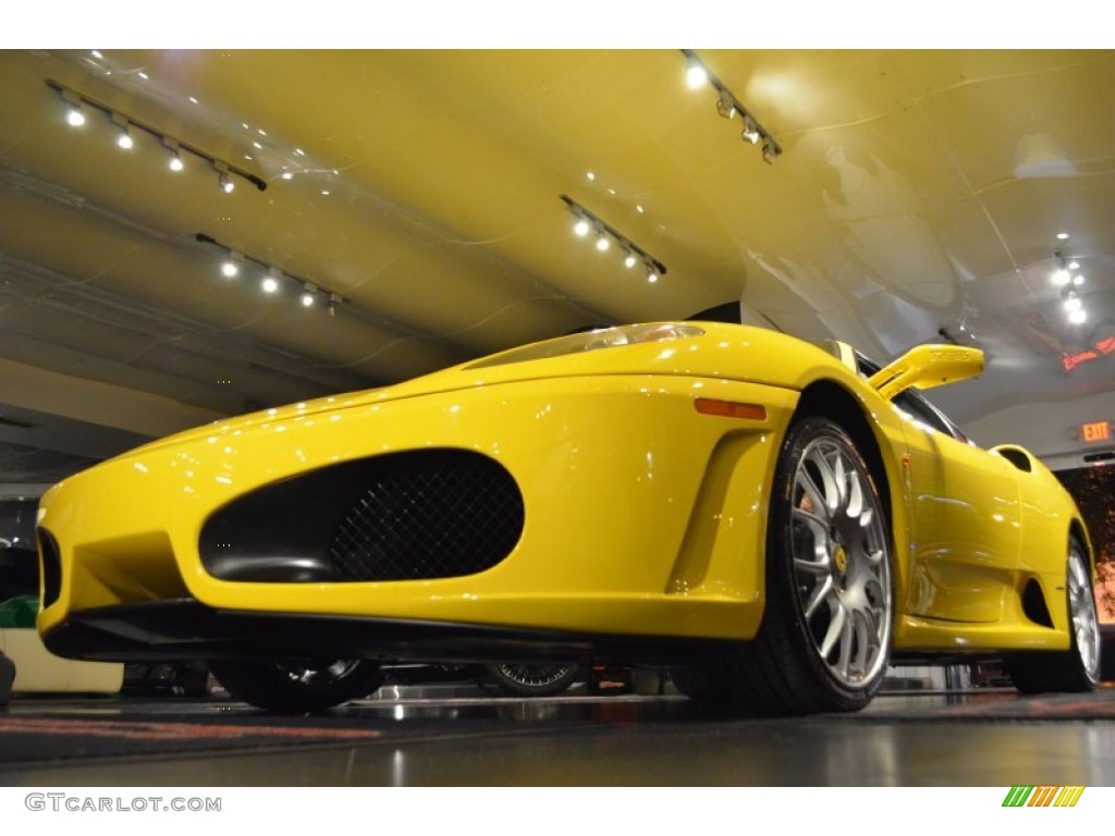 2005 F430 Coupe F1 - Yellow / Nero photo #18
