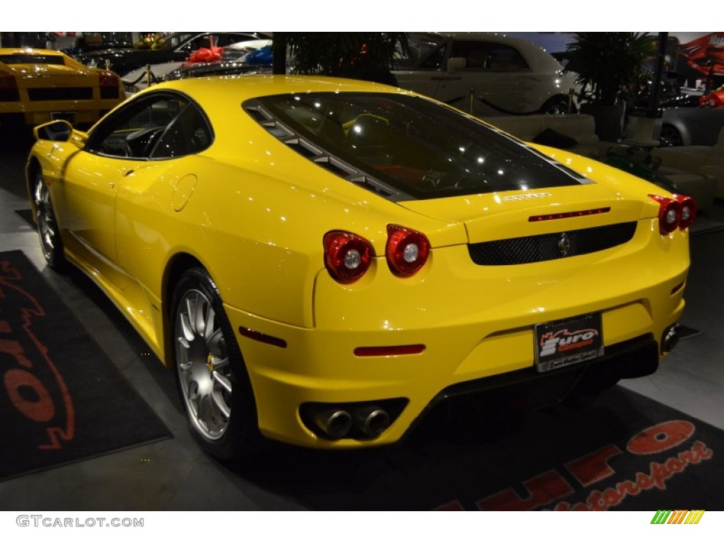 2005 F430 Coupe F1 - Yellow / Nero photo #20