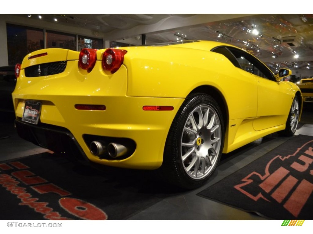 2005 F430 Coupe F1 - Yellow / Nero photo #26