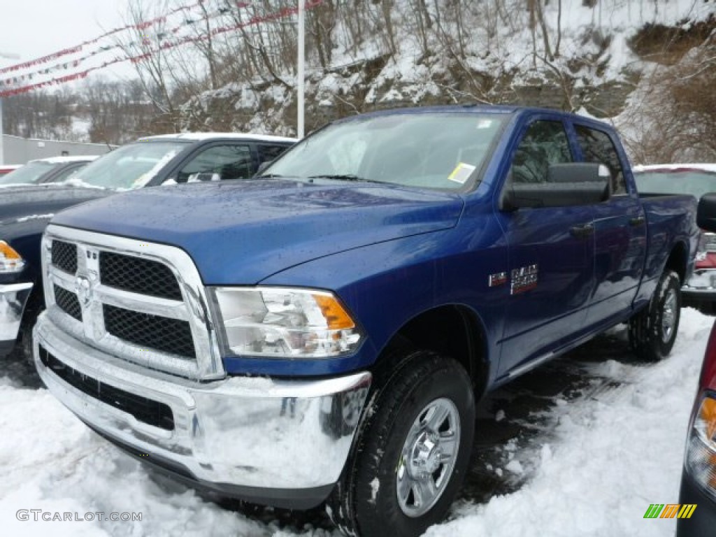 Blue Streak Pearl Coat 2014 Ram 2500 Tradesman Crew Cab 4x4 Exterior Photo #90635871