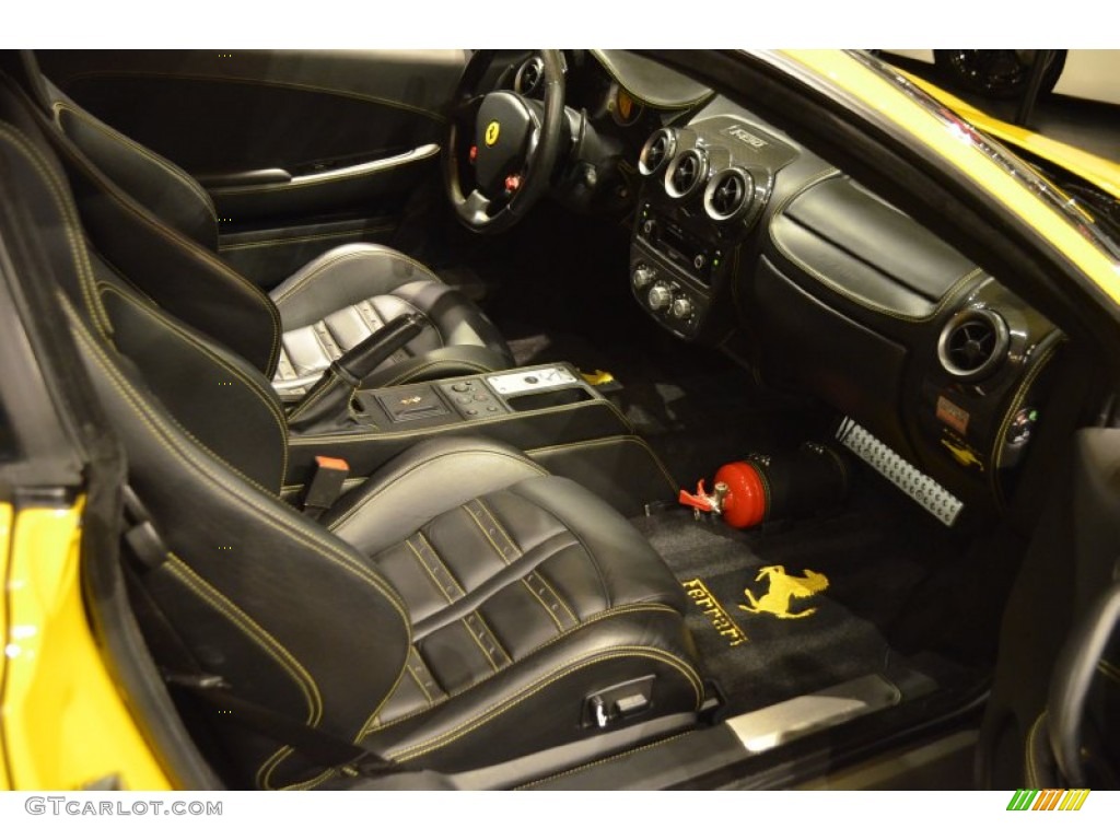 Nero Interior 2005 Ferrari F430 Coupe F1 Photo #90635904