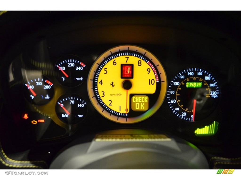 2005 Ferrari F430 Coupe F1 Gauges Photo #90635922