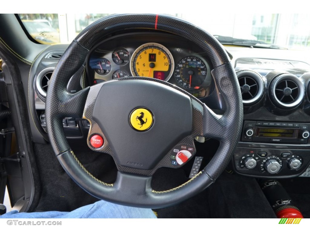 2005 Ferrari F430 Coupe F1 Steering Wheel Photos
