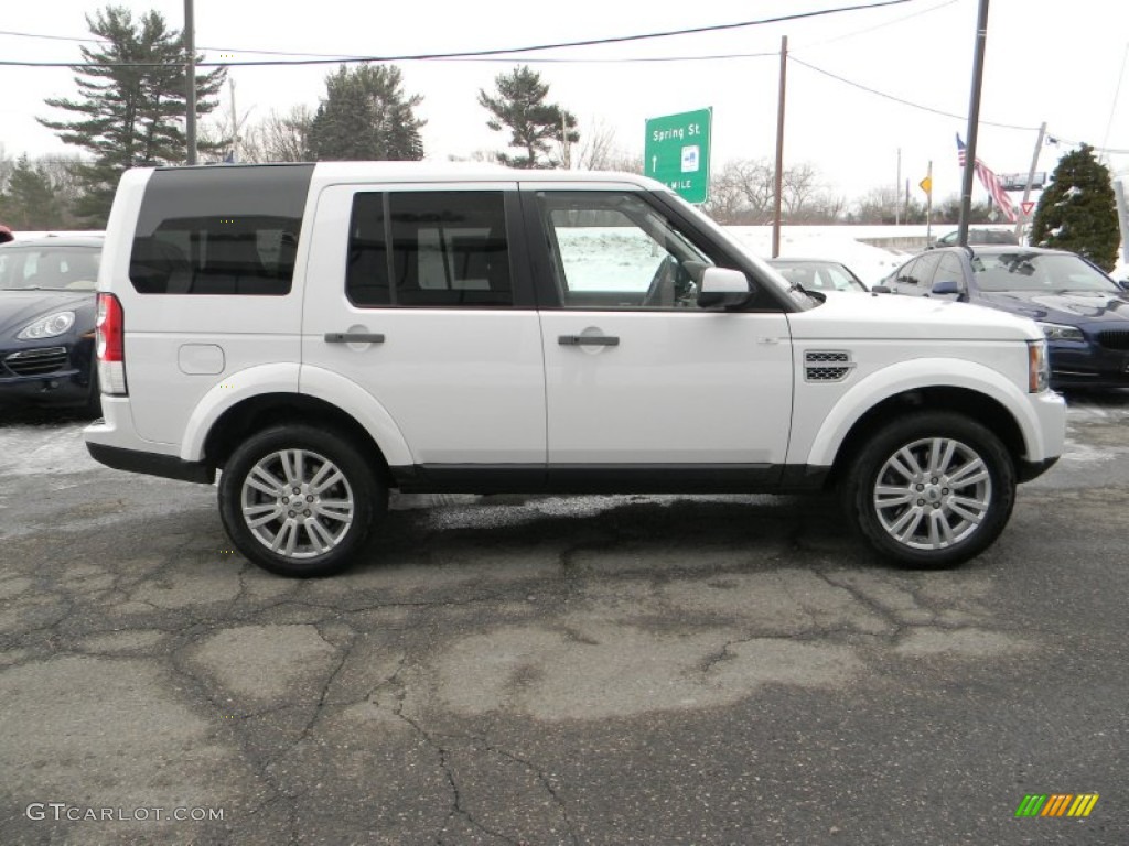 Fuji White 2012 Land Rover LR4 HSE Exterior Photo #90636678