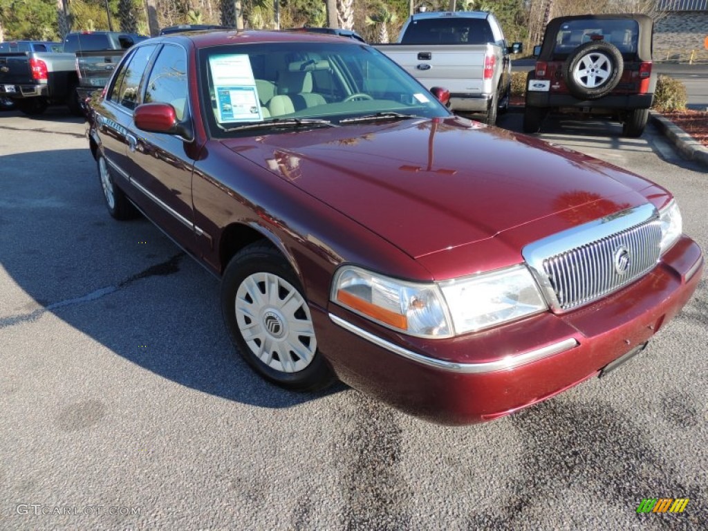 Dark Toreador Red Metallic Mercury Grand Marquis