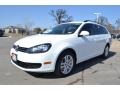 Pure White - Jetta TDI SportWagen Photo No. 1