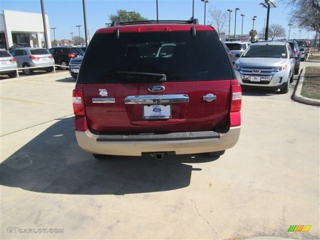 2014 Expedition King Ranch - Ruby Red / King Ranch Red (Chaparral) photo #4