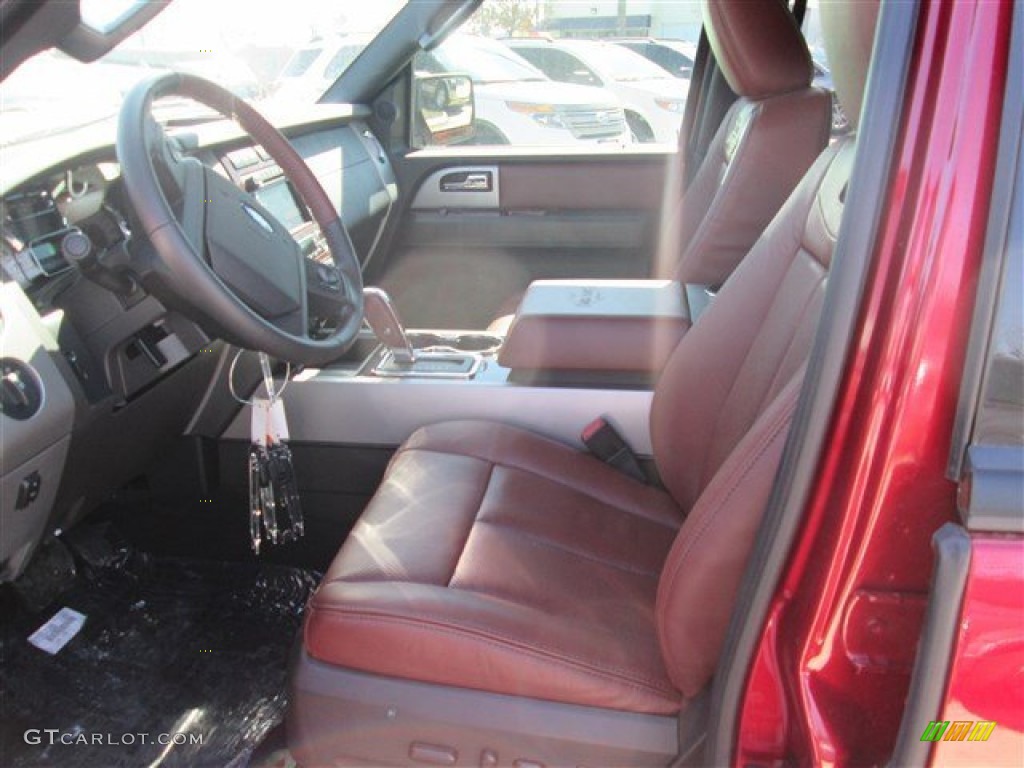 2014 Expedition King Ranch - Ruby Red / King Ranch Red (Chaparral) photo #7