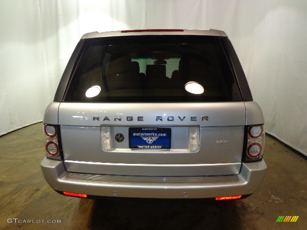 2011 Range Rover HSE - Zermatt Silver Metallic / Navy Blue/Parchment photo #15