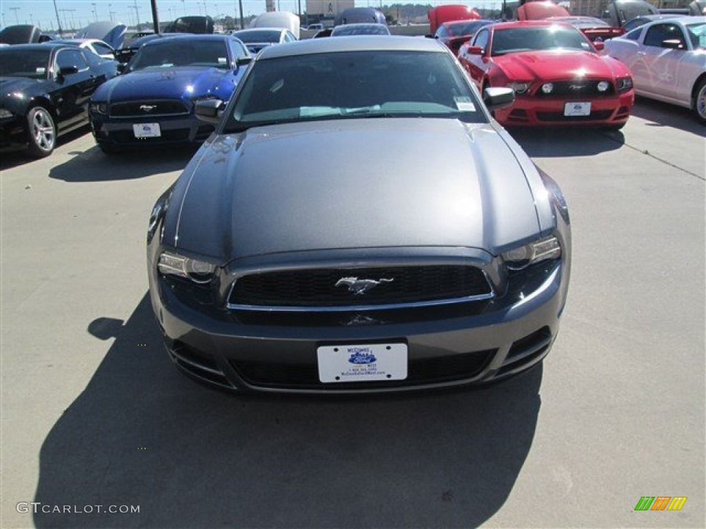 2014 Mustang V6 Coupe - Sterling Gray / Charcoal Black photo #1
