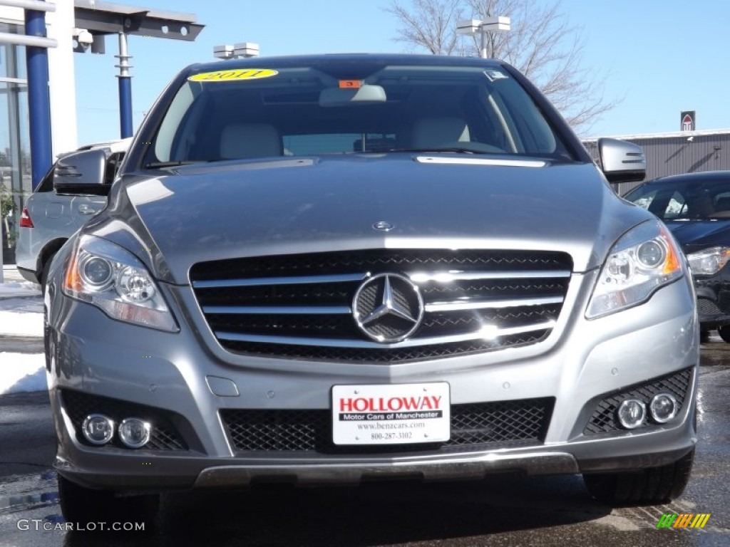 2011 R 350 4Matic - Paladium Silver Metallic / Ash photo #3