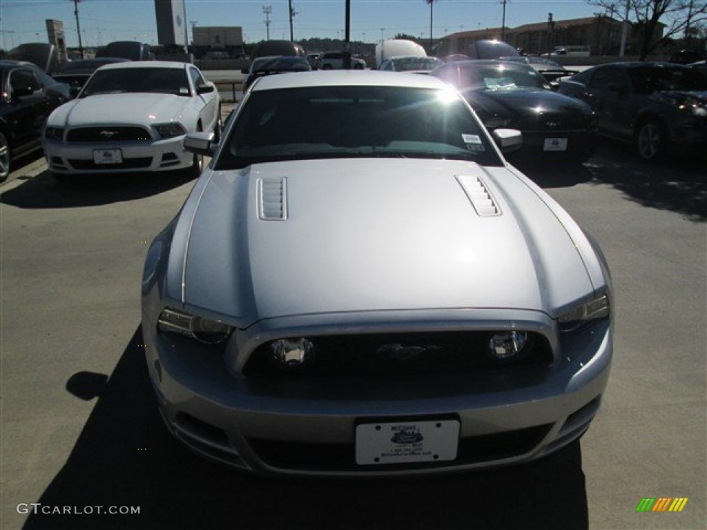 2014 Mustang GT Coupe - Ingot Silver / Charcoal Black photo #1