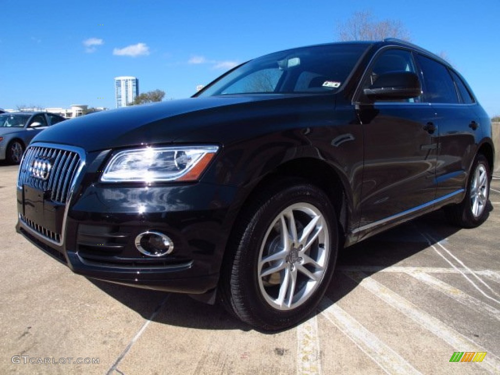 2014 Q5 2.0 TFSI quattro - Phantom Black Pearl / Black photo #5