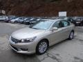 2014 Champagne Frost Pearl Honda Accord EX-L Sedan  photo #1