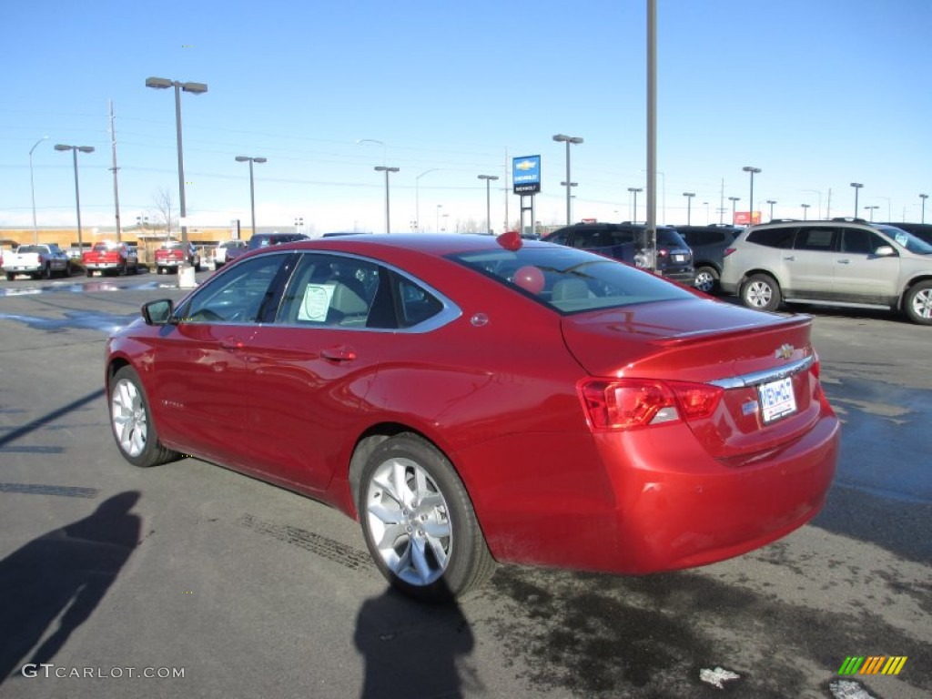 2014 Impala LT - Red Rock Metallic / Jet Black photo #3