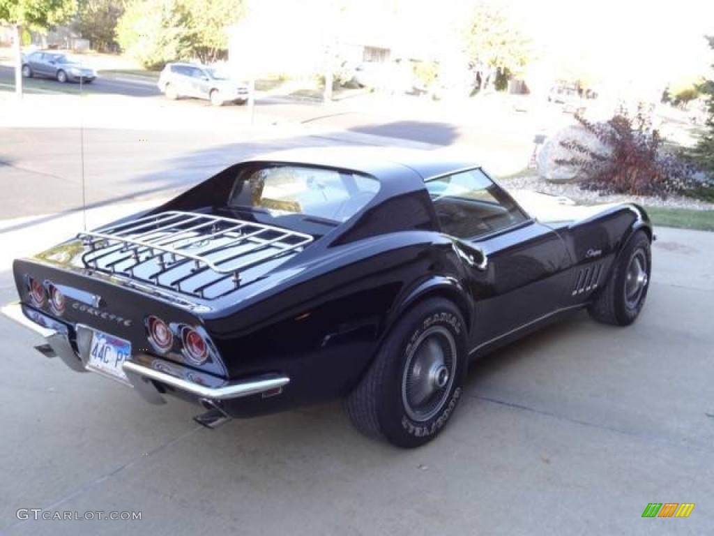 1969 Corvette Coupe - Tuxedo Black / Saddle photo #3