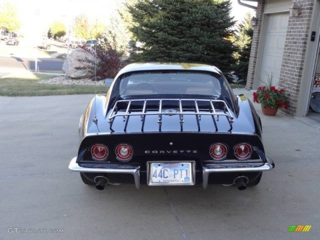 1969 Corvette Coupe - Tuxedo Black / Saddle photo #4
