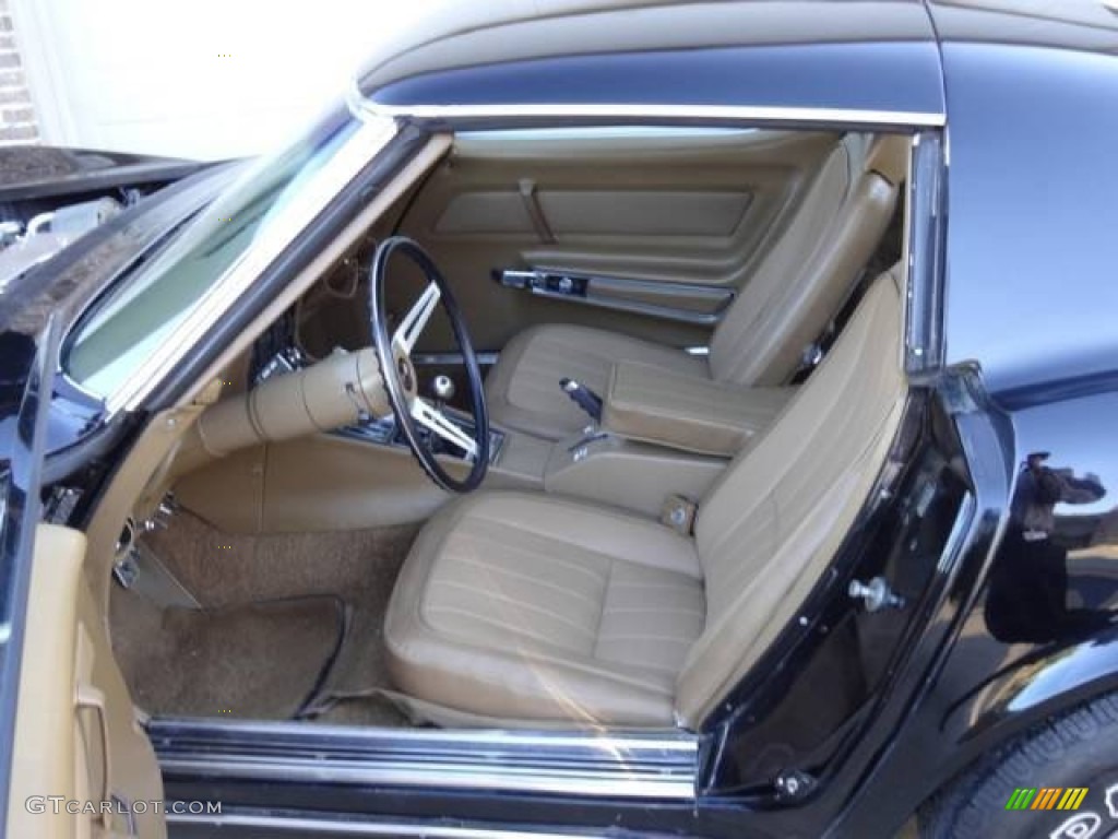 1969 Corvette Coupe - Tuxedo Black / Saddle photo #5