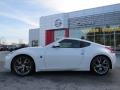 2014 Pearl White Nissan 370Z Sport Touring Coupe  photo #2