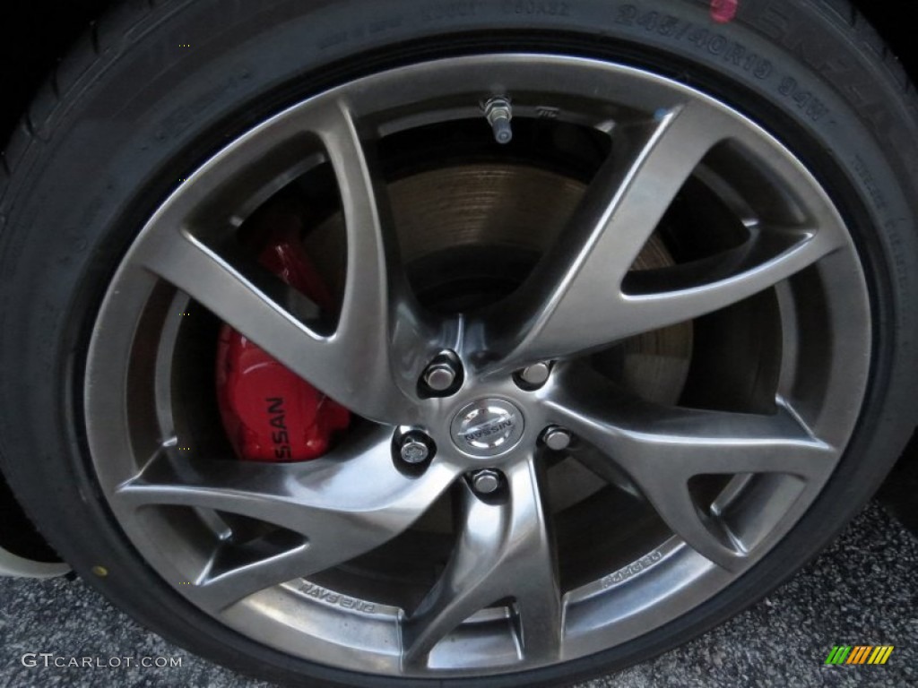 2014 Nissan 370Z Sport Touring Coupe Wheel Photo #90647486