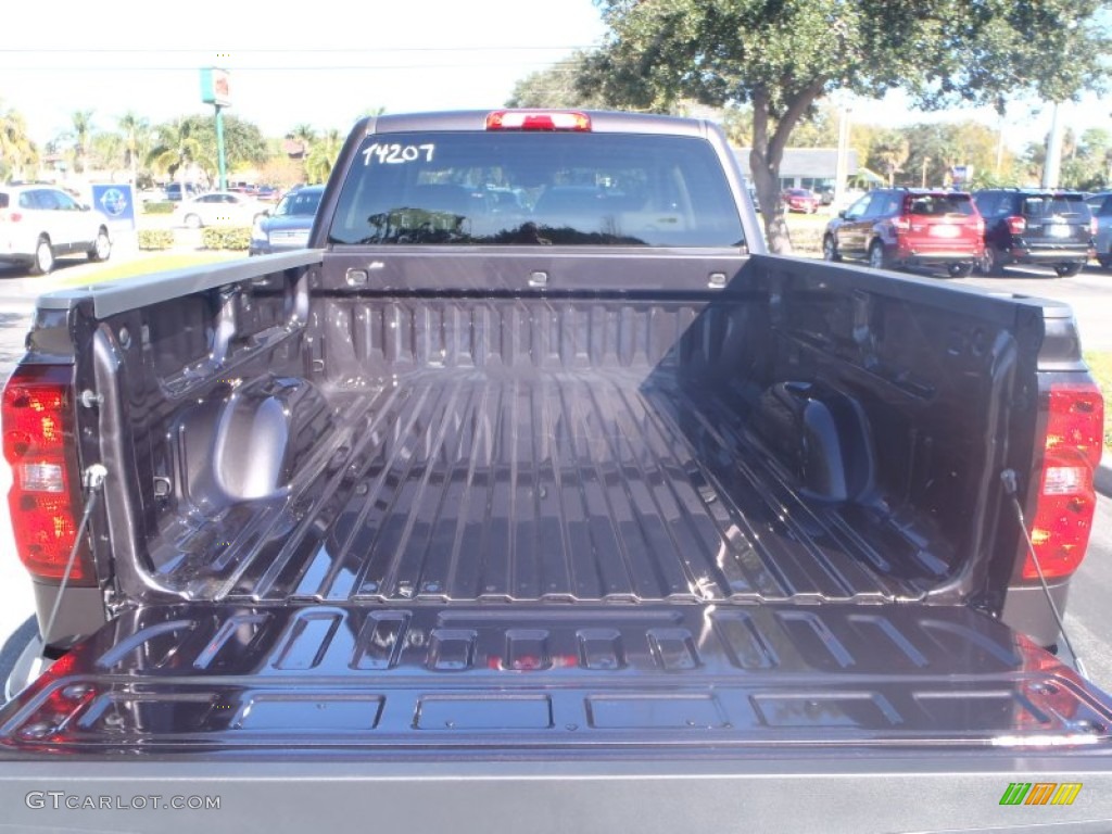 2014 Silverado 1500 LTZ Crew Cab - Tungsten Metallic / Cocoa/Dune photo #8