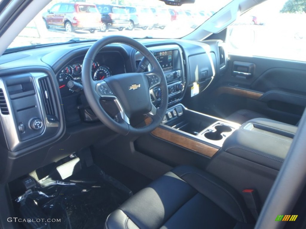 2014 Silverado 1500 LTZ Crew Cab - Black / Jet Black photo #13