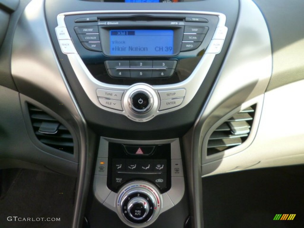 2012 Elantra GLS - Harbor Gray Metallic / Gray photo #19
