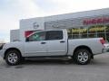 2014 Brilliant Silver Nissan Titan SV Crew Cab  photo #2