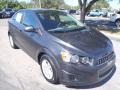 2014 Ashen Gray Metallic Chevrolet Sonic LT Sedan  photo #1