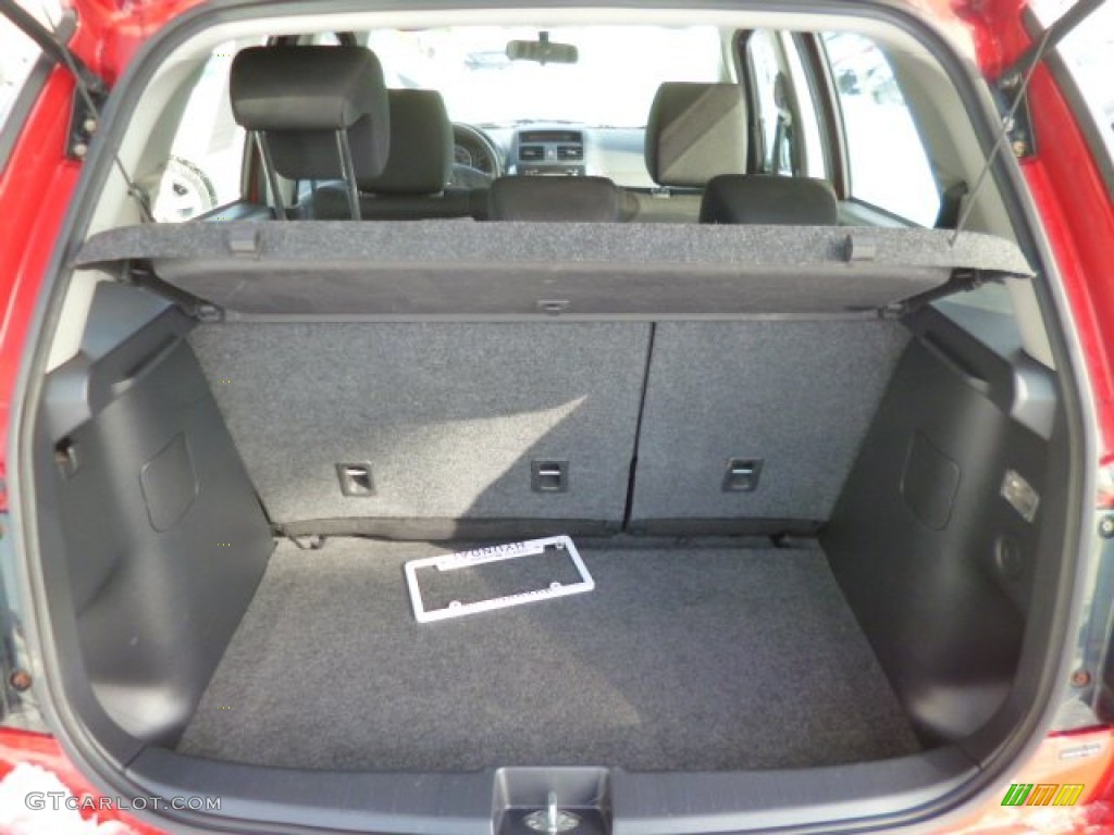 2007 SX4 AWD - Bright Red / Black photo #13