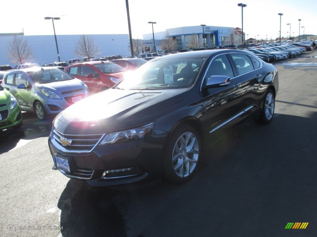 2014 Impala LTZ - Ashen Gray Metallic / Jet Black photo #2