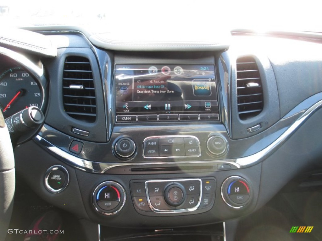 2014 Impala LTZ - Ashen Gray Metallic / Jet Black photo #10