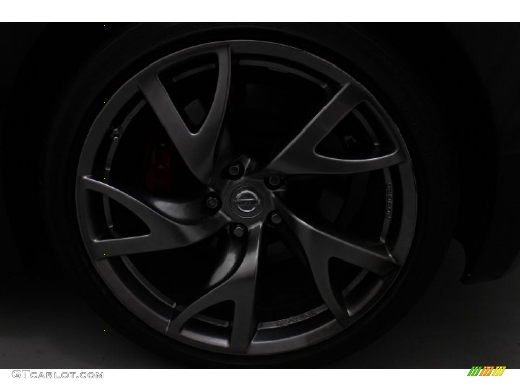 2013 370Z Touring Coupe - Black Cherry / Black photo #10