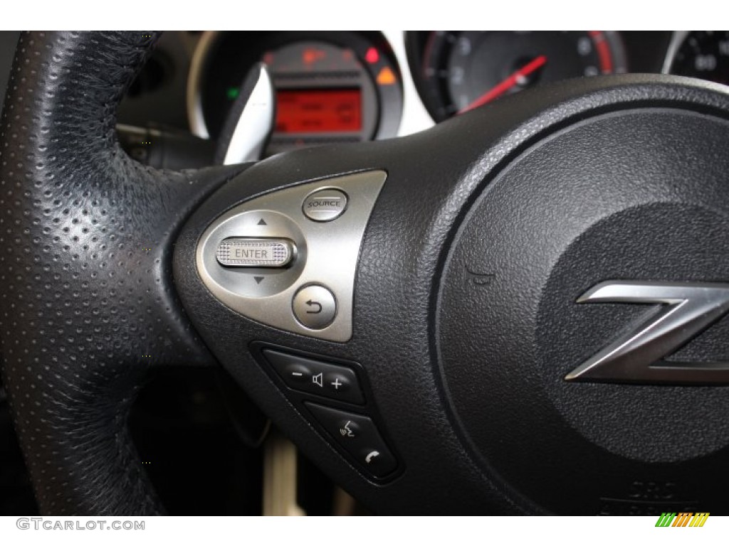 2013 370Z Touring Coupe - Black Cherry / Black photo #30