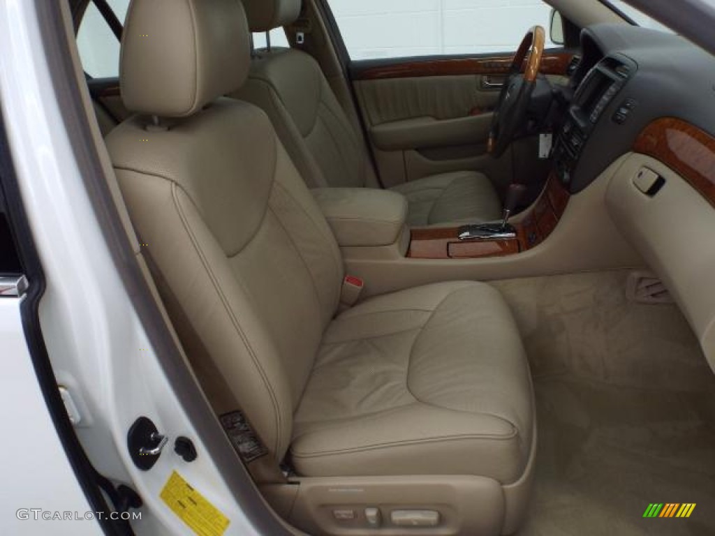 2004 LS 430 - Crystal White / Cashmere photo #18
