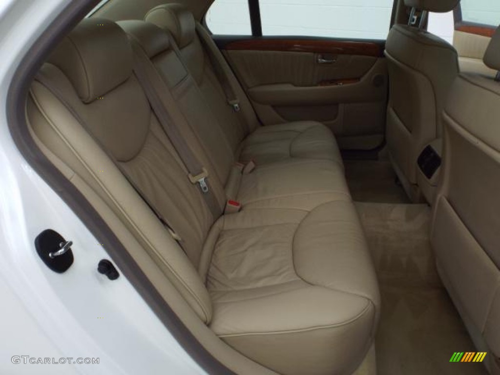2004 LS 430 - Crystal White / Cashmere photo #20